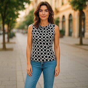 🖤 Bold Modern Print | Petite Fit | Career to Casual